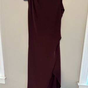 Halston Heritage  Burgundy Dress